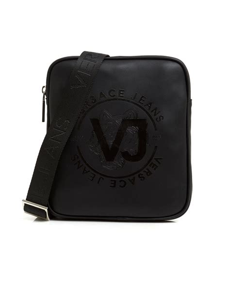versace jeans messenger bag mens